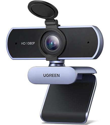 HP FHD Webcam - 1080P Plug & Play Webcam With 66° Wide Angle & Tripod Support