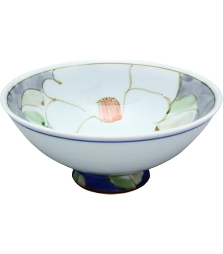 【新品・未使用】京焼・清水焼 陶あん窯 白掛紫草花 飯碗 日本製 Amazon｜京焼 清水焼 陶あん窯 飯碗 小 白掛紫草花 KTA515-02｜飯碗