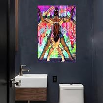 Amazon.co.jp: Nude Girl Porno Poster Sexy Woman Body Oil Painting ...