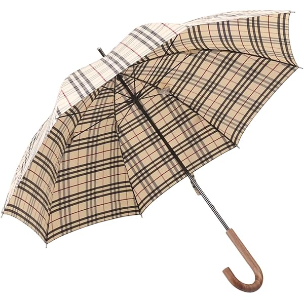 burberry バーバリー 長傘 グレー BURBERRY バーバリー 雨傘 メンズ 長傘 ブランド グレー