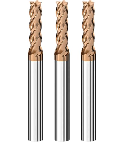 Amazon.co.jp: 超硬 エンドミル 4枚刃 12mm 2本 チタンコーティング