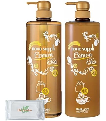 Amazon | ナノサプリ プレミアム レモンティー シャンプー 1000ml＋
