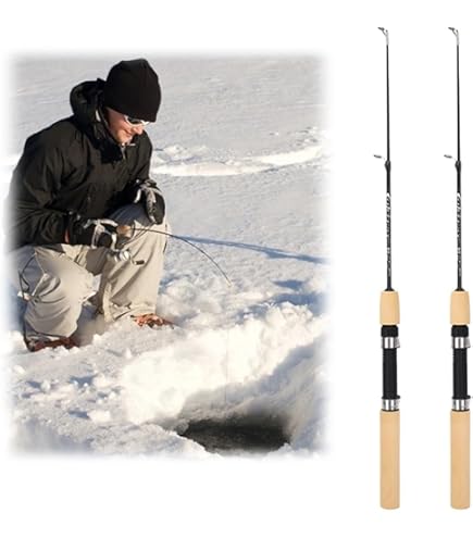 Amazon | ENN LLC 釣り竿セット 2本 75cm コンパクト 振り出し 穴釣り