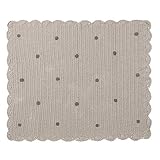 Lorena Canals Crochet Blanket Galleta (Grey) by Lorena Canals