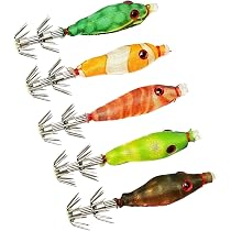 Amazon | Beoccudo イカメタル スッテ 5.5cm 5色セットイカメタル