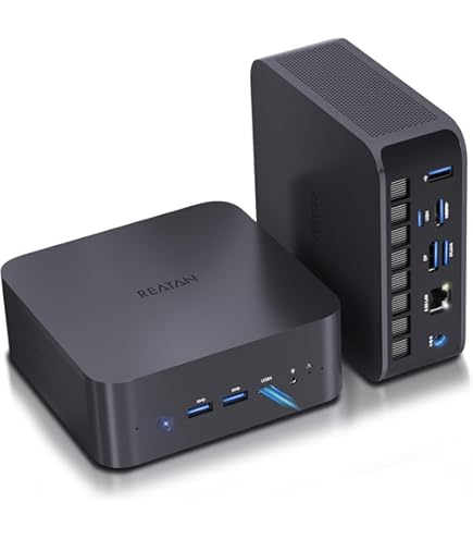 MINIS FORUM Mini PC UM680 Slim, AMD Ryzen 7 6800H CPU 8C/16T up to