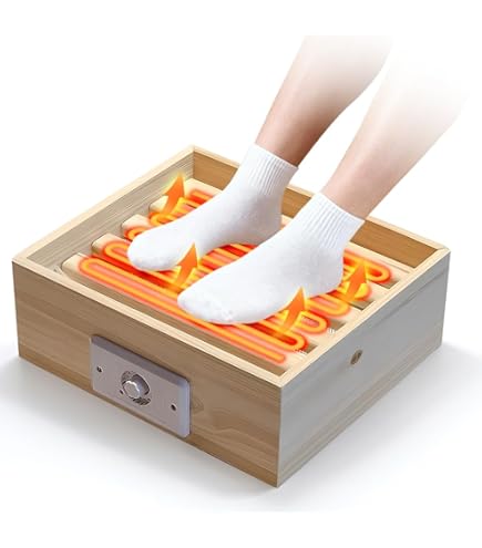 Amazon.co.jp: メトロ 木枠フットヒーター 幅49cm×奥行22cm×高さ11cm 1