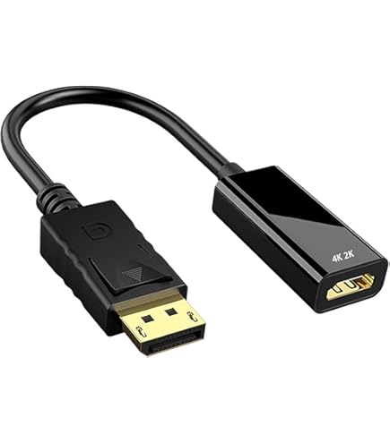 DELL モニターとケーブル(HDMI) Amazon.co.jp: DisplayPort- HDMI変換ケーブル DP to HDMI交換