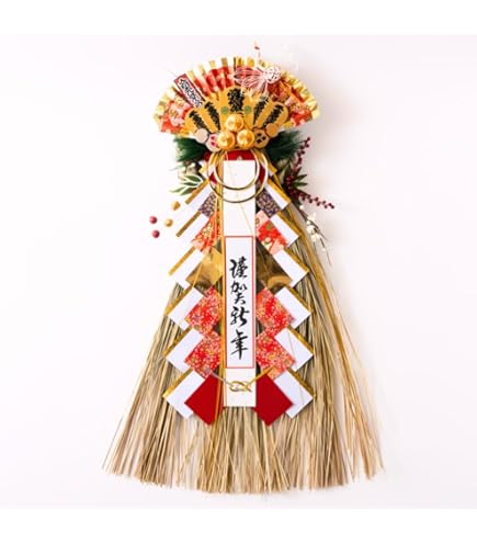 Amazon.co.jp: 【お正月飾り】 しめ飾り しめ縄 玄関飾り ビジネス