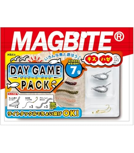 Amazon.co.jp: マグバイト(MAGBITE) ルアー デイゲームパック 3g MBA14