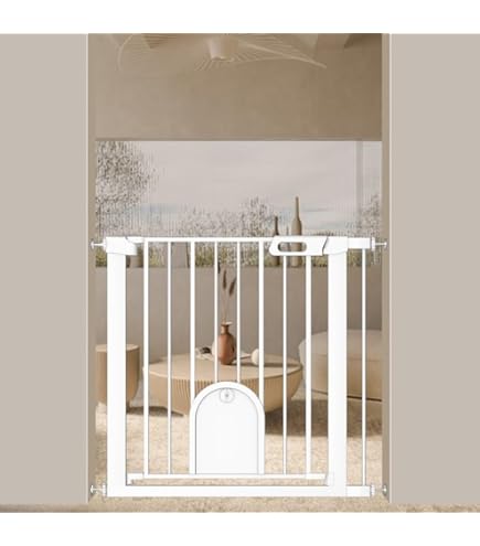 Amazon.co.jp: ワンモード 突っ張りペットゲート ドア付き JPG-665T