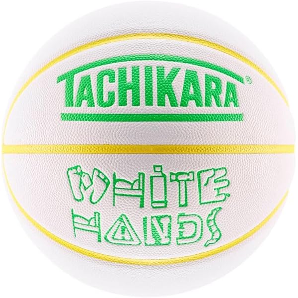 TACHIKARA WHITE HANDS バスケットボール　(白・深緑) 7号 TACHIKARA WHITE HANDS バスケットボール (白・深緑) 7号 - メルカリ