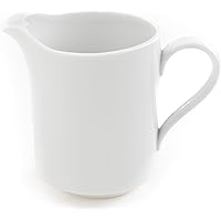 高級白磁　真っ白　シンプル　切立ちスタイル　クリーマー　　ミルクポット