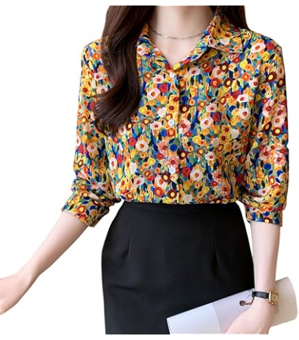 ROYreflectoverjoy 花柄切替ストライプシャツ フリーサイズ ROY reflect overjoy花柄切替ストライプシャツ