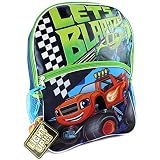 Blaze Big Boys Lets Light Up Backpack, Blue, 16" [並行輸入品]