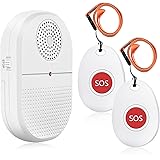 Amazon Co Jp Daytech 第二代 呼び出しベル 介護ベル 警報システム 介護チャイム 高齢者 妊婦用 1受信機 2 Sos発信機 Diy 工具 ガーデン