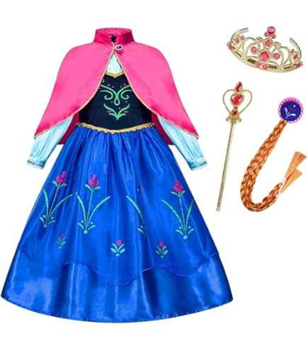 Amazon.co.jp: ディズニー アナと雪の女王 おしゃれドレス アナ 100cm
