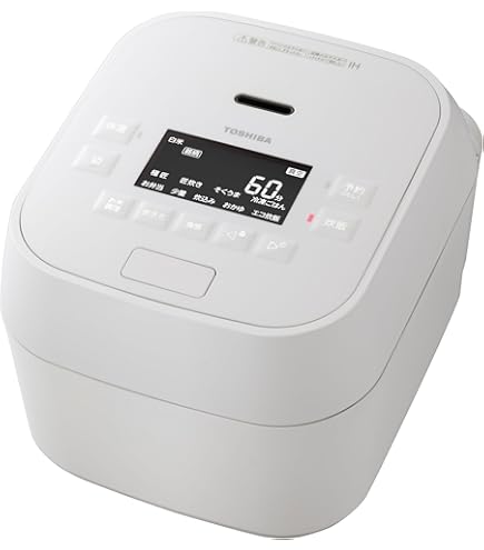 Amazon | 東芝 真空圧力IHジャー炊飯器（5.5合炊き） レッドTOSHIBA