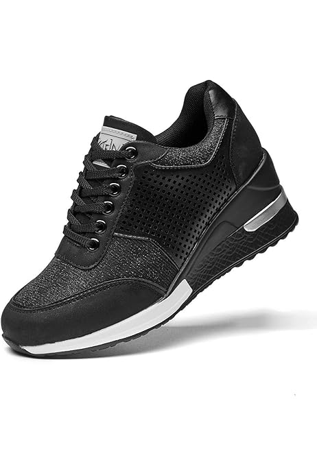 wedge sneakers amazon