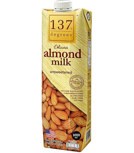 Amazon.co.jp: ハルナプロデュース 137degrees アーモンドミルク 甘味