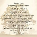 Living Life by Bonnie Mohr – 18 x 18 B01MA62H7F