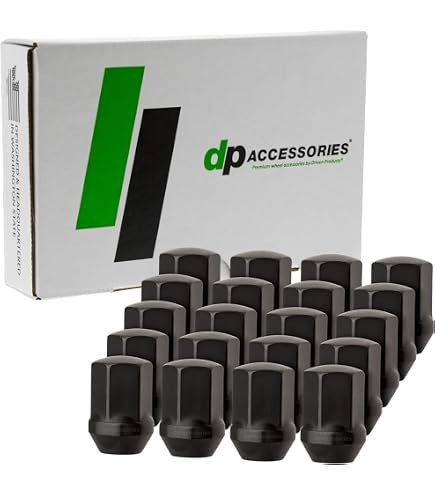 24x Black 2019-2022 RAM1500 Dodge Factory Lug Nut M14x1.5 Fit Stock