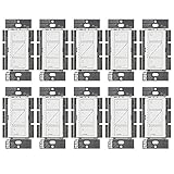 Lutron pd-10nxd-wh Caseta Proで壁Dimmer 250 W LED (10パック)