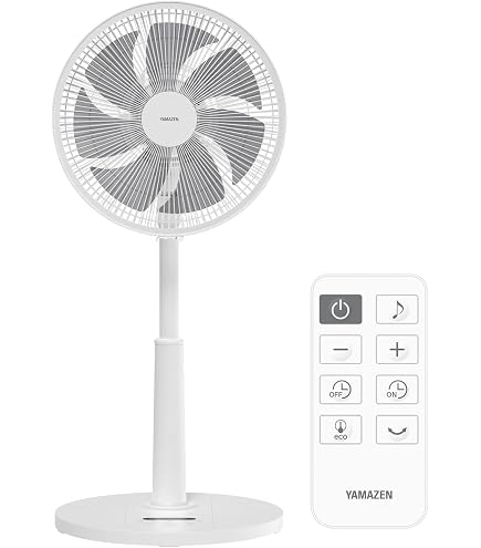Amazon | [山善] 扇風機 DCモーター 【モバイルバッテリーでも動かせる