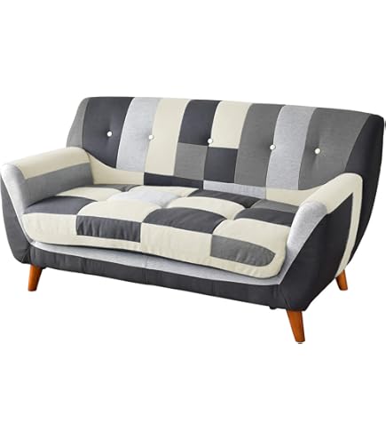 Amazon｜HALO アンチェア 一人掛け (ベルベット パッチワーク ボヘム