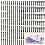 SPTA 1/4"(6mm) ステンレス鋼線ブラシ 研磨ブラシ 為に 1/8"（3mm）シャンク Dremel (ドレメル）Proxxon ロータリーツール--サンディング、研削、研磨 80個のパック