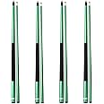GSE Games & Sports Expert 58" 2-Piece Fiberglass Graphite Composite Billiard Pool Cue Stick (Multiple Colors Available, Weight 18oz, 19oz, 20oz, 21oz)