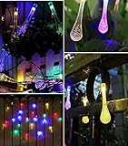 イルミネーションライト ソーラー 屋外 led カーテン クリスマス 「WOLFTEETH」飾りライト 10M 100LED ストリングライト フェアリーライト アウトドア 室内 室外 リモコン付き 