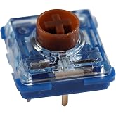 Kailh Deep Sea ロープロファイル Choc V2 サイレントスイッチ 1353 RGB MINI リニアタクタイル カスタム DIY スイッチ メカニカルキーボードノートパソコン用 (90, Kailh Whale Switch)