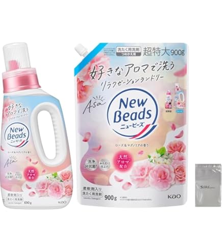 Amazon | フレグランスニュービーズNeo 衣料用洗剤 液体 花しずくの