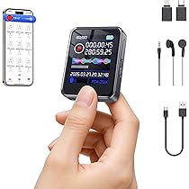 最小録音機。録撮機。 Amazon.co.jp: ボイスレコーダー 小型 ICレコーダー 【2026新登場&64GB