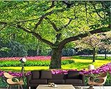 bzdhwwhフォト壁紙自然風景ツリーGarden Landscape 3dリビングルームテレビ背景壁壁紙壁3 Dの 6949265099531