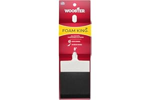 WOOSTER Brush 3103-3 Wooster 3913 Chiseled, Deluxe Quality Factory Sale Assortment, 1-Brush, Polyester Trim, Black/Gold, 3 In