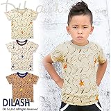 (ディラッシュ) DILASH初夏'16 バナナ総柄半袖Ｔシャツ 110 ベージュ