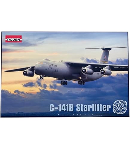 RODEN ロデン 1/144 C-5B GALAXY ギャラクシー プラモデル Review: Roden 1/144 C-5B Galaxy – Kit Review - iModeler