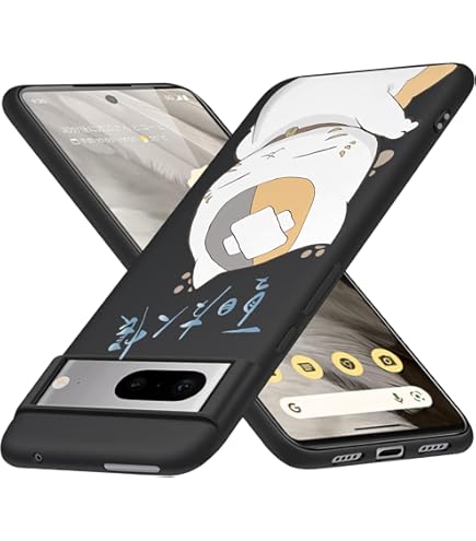 Amazon.co.jp: TEXTURE SNOW Google Pixel 7a 用 透明 ケース 仮面