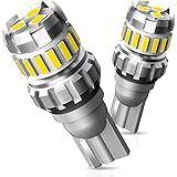 OXILAM T16 LED バックランプ 爆光 T16 バックランプ キャンセラー内蔵 Canbus T15 W16W 無極性 バックランプ ホワイト (2個入)