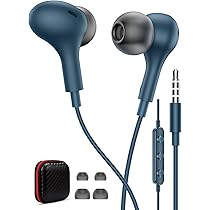 Amazon.co.jp: イヤホン 有線イヤホン マイク リモコン付き 対応