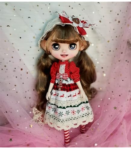 Amazon.co.jp: Leoglint ブライス 服 ドール服 人形 衣装 1/6