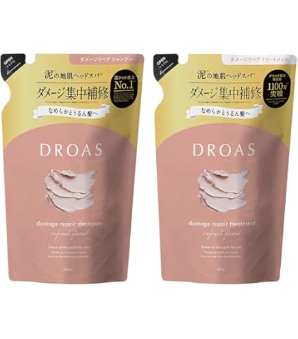 Amazon | DROAS ドロアス | シャンプー トリートメント ヘアマスク 3点