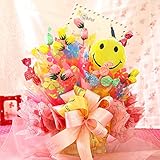 BunBunBee 【キャンディブーケ】 スイーツアレンジ (ハッピーピンク)