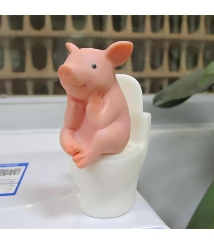 Amazon.co.jp: 缶詰豚のセットのブラインドボックスルルブ豚手オフィス