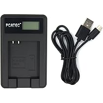 Amazon | 【PCATEC】 CANON NB-6L 対応新型USB充電器☆LCD付4