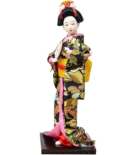 伝統的な日本の舞 置物 Amazon.co.jp: 日本人形 舞踊 舞妓芸者人形モデル オリエンタルドール