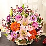 BunBunBee 季節のおまかせアレンジ「ハピネス・ピンク」