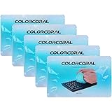 COLORCORAL キーボード 掃除 スライム ジェルクリーナー 隙間のゴミとホコリ取り PC 車内清掃 部屋の隅など簡単お掃除 粘着クリーナー 繰り返し使える 柔らかい 70g×5袋 藍